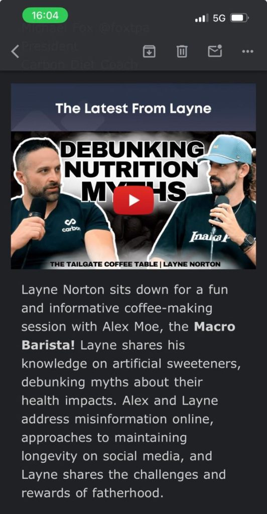carbon diet coach